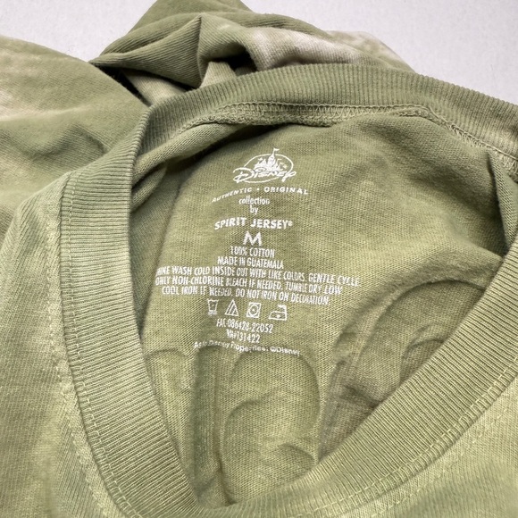 Walt Disney World Parks Size M Olive Green Spirit Jersey - Picture 3 of 3